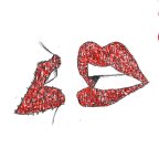 Air Quotes “Mad Lips”